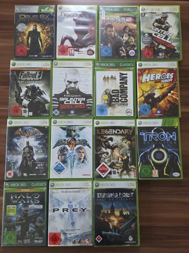 Xbox 360 spiele - 15, paket