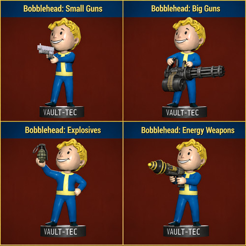 Fallout xbox bobbleheads - 76,