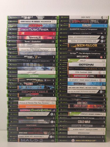 Xbox classic spiele riesige - classic,